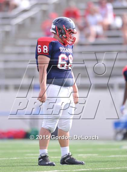 Thumbnail 1 in Midlothian vs. Frisco Centennial (Scrimmage) photogallery.