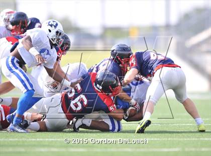 Thumbnail 1 in Midlothian vs. Frisco Centennial (Scrimmage) photogallery.