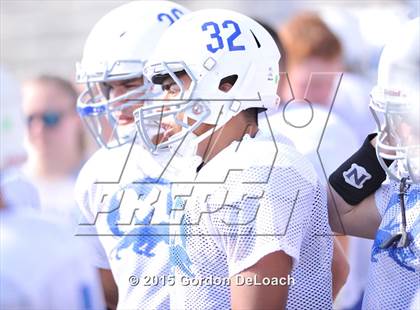 Thumbnail 2 in Midlothian vs. Frisco Centennial (Scrimmage) photogallery.