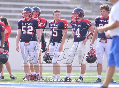 Thumbnail 3 in Midlothian vs. Frisco Centennial (Scrimmage) photogallery.