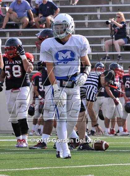 Thumbnail 1 in Midlothian vs. Frisco Centennial (Scrimmage) photogallery.