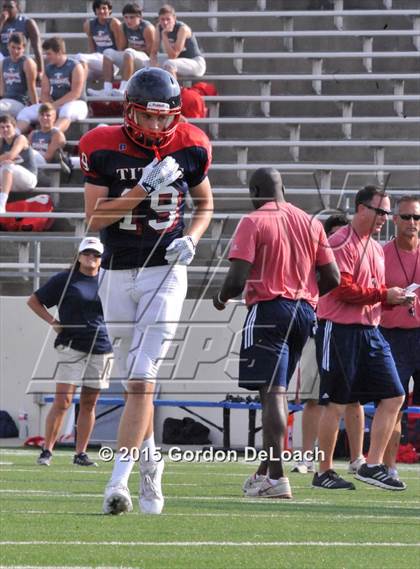 Thumbnail 3 in Midlothian vs. Frisco Centennial (Scrimmage) photogallery.
