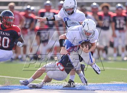 Thumbnail 1 in Midlothian vs. Frisco Centennial (Scrimmage) photogallery.