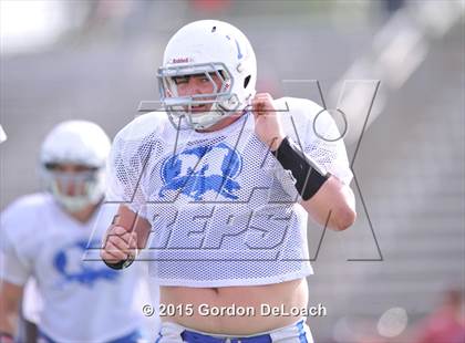 Thumbnail 1 in Midlothian vs. Frisco Centennial (Scrimmage) photogallery.