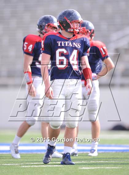 Thumbnail 2 in Midlothian vs. Frisco Centennial (Scrimmage) photogallery.