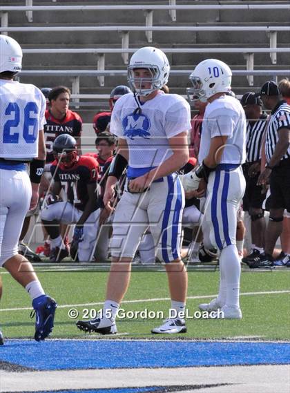 Thumbnail 1 in Midlothian vs. Frisco Centennial (Scrimmage) photogallery.