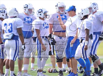 Thumbnail 2 in Midlothian vs. Frisco Centennial (Scrimmage) photogallery.