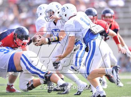 Thumbnail 2 in Midlothian vs. Frisco Centennial (Scrimmage) photogallery.