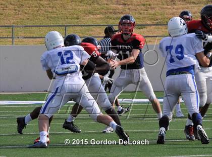 Thumbnail 2 in Midlothian vs. Frisco Centennial (Scrimmage) photogallery.