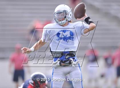 Thumbnail 2 in Midlothian vs. Frisco Centennial (Scrimmage) photogallery.