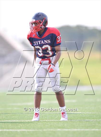 Thumbnail 1 in Midlothian vs. Frisco Centennial (Scrimmage) photogallery.