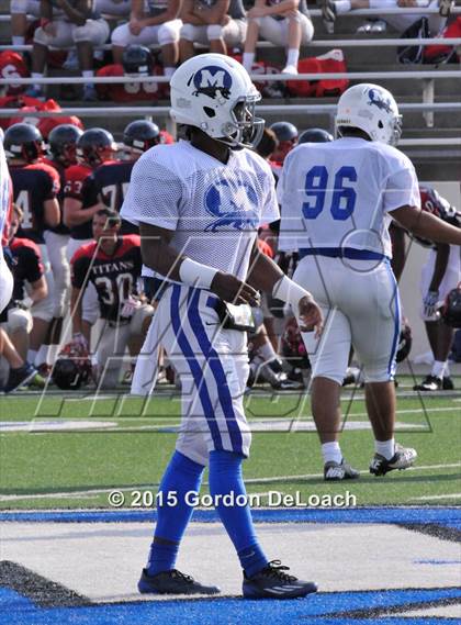 Thumbnail 3 in Midlothian vs. Frisco Centennial (Scrimmage) photogallery.