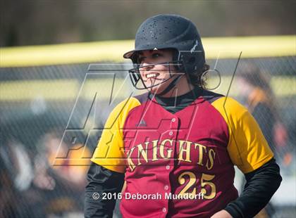 Thumbnail 1 in North Valley vs. Sheldon  (Medford Spring Break High School Fastpitch Classic) photogallery.