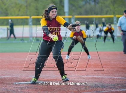 Thumbnail 3 in North Valley vs. Sheldon  (Medford Spring Break High School Fastpitch Classic) photogallery.