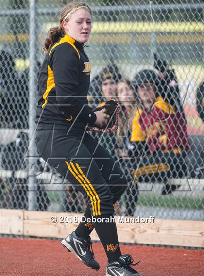 Thumbnail 1 in North Valley vs. Sheldon  (Medford Spring Break High School Fastpitch Classic) photogallery.