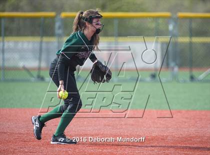 Thumbnail 1 in North Valley vs. Sheldon  (Medford Spring Break High School Fastpitch Classic) photogallery.