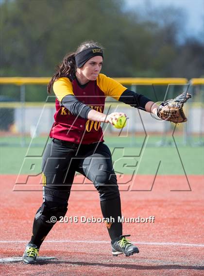 Thumbnail 3 in North Valley vs. Sheldon  (Medford Spring Break High School Fastpitch Classic) photogallery.