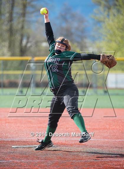 Thumbnail 1 in North Valley vs. Sheldon  (Medford Spring Break High School Fastpitch Classic) photogallery.