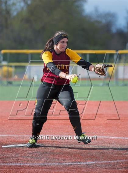 Thumbnail 1 in North Valley vs. Sheldon  (Medford Spring Break High School Fastpitch Classic) photogallery.
