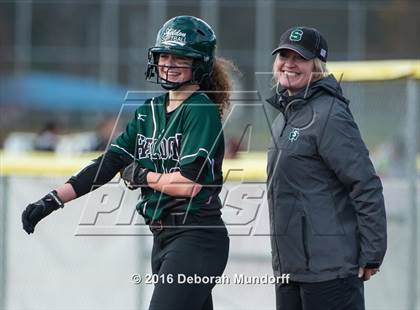 Thumbnail 2 in North Valley vs. Sheldon  (Medford Spring Break High School Fastpitch Classic) photogallery.