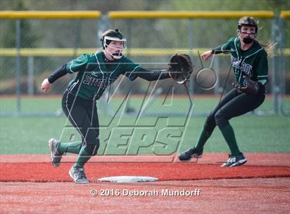 Thumbnail 3 in North Valley vs. Sheldon  (Medford Spring Break High School Fastpitch Classic) photogallery.
