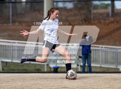 Thumbnail 1 in Jack Britt vs Westover (Kicking for Cancer Girls Soccer Jamboree)(scrimmage) photogallery.