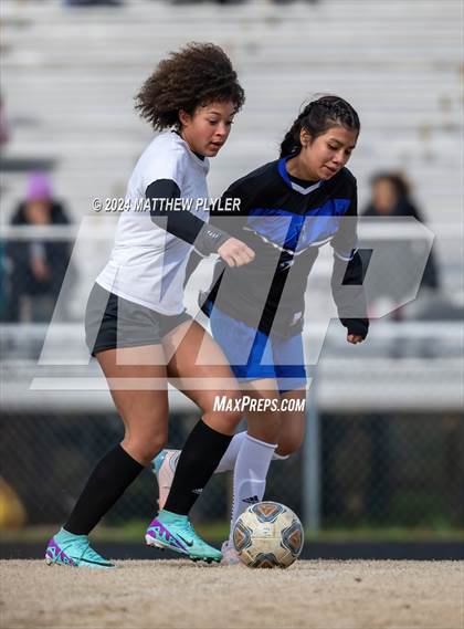 Thumbnail 2 in Jack Britt vs Westover (Kicking for Cancer Girls Soccer Jamboree)(scrimmage) photogallery.
