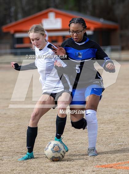 Thumbnail 3 in Jack Britt vs Westover (Kicking for Cancer Girls Soccer Jamboree)(scrimmage) photogallery.