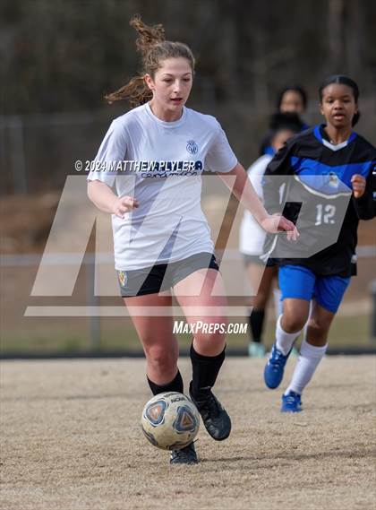 Thumbnail 3 in Jack Britt vs Westover (Kicking for Cancer Girls Soccer Jamboree)(scrimmage) photogallery.