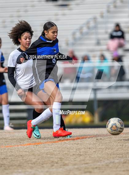 Thumbnail 1 in Jack Britt vs Westover (Kicking for Cancer Girls Soccer Jamboree)(scrimmage) photogallery.
