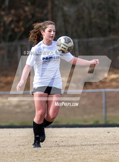 Thumbnail 2 in Jack Britt vs Westover (Kicking for Cancer Girls Soccer Jamboree)(scrimmage) photogallery.