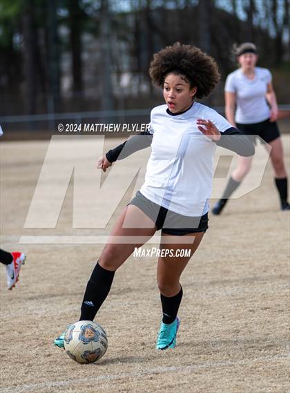 Thumbnail 1 in Jack Britt vs Westover (Kicking for Cancer Girls Soccer Jamboree)(scrimmage) photogallery.