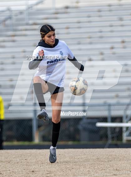 Thumbnail 2 in Jack Britt vs Westover (Kicking for Cancer Girls Soccer Jamboree)(scrimmage) photogallery.