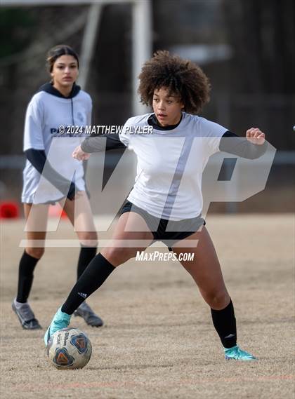 Thumbnail 1 in Jack Britt vs Westover (Kicking for Cancer Girls Soccer Jamboree)(scrimmage) photogallery.