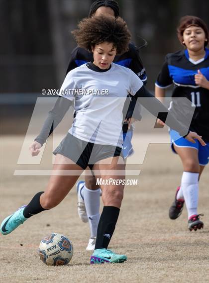 Thumbnail 3 in Jack Britt vs Westover (Kicking for Cancer Girls Soccer Jamboree)(scrimmage) photogallery.