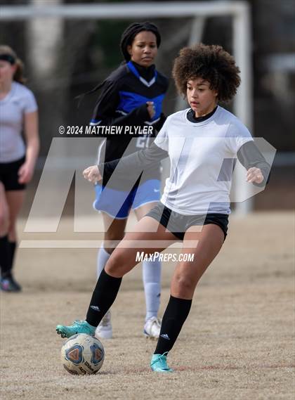 Thumbnail 2 in Jack Britt vs Westover (Kicking for Cancer Girls Soccer Jamboree)(scrimmage) photogallery.