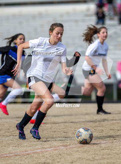 Thumbnail 3 in Jack Britt vs Westover (Kicking for Cancer Girls Soccer Jamboree)(scrimmage) photogallery.