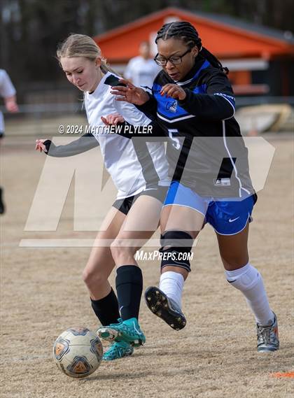 Thumbnail 2 in Jack Britt vs Westover (Kicking for Cancer Girls Soccer Jamboree)(scrimmage) photogallery.