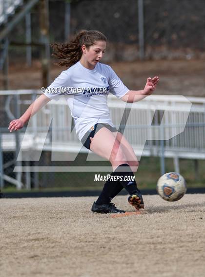 Thumbnail 3 in Jack Britt vs Westover (Kicking for Cancer Girls Soccer Jamboree)(scrimmage) photogallery.
