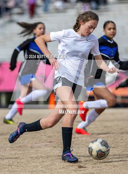 Thumbnail 2 in Jack Britt vs Westover (Kicking for Cancer Girls Soccer Jamboree)(scrimmage) photogallery.