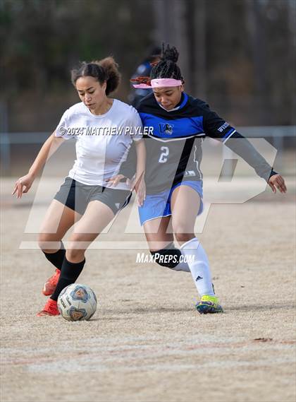 Thumbnail 3 in Jack Britt vs Westover (Kicking for Cancer Girls Soccer Jamboree)(scrimmage) photogallery.