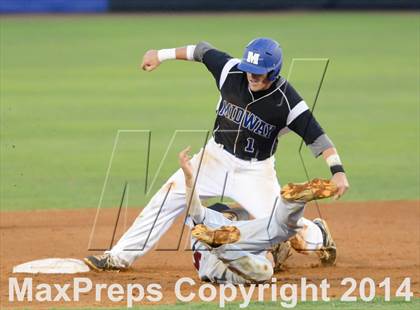 Thumbnail 1 in Midway vs. Bunker Hill (NCHSAA 2A Final - Game 3) photogallery.