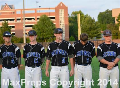 Thumbnail 2 in Midway vs. Bunker Hill (NCHSAA 2A Final - Game 3) photogallery.