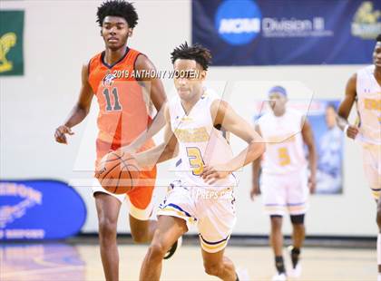 Thumbnail 1 in Cape Fear Christian Academy vs. GRACE Christian (Hoops and Dreams Showcase Fayetteville, NC) photogallery.