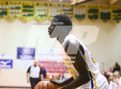 Thumbnail 2 in Cape Fear Christian Academy vs. GRACE Christian (Hoops and Dreams Showcase Fayetteville, NC) photogallery.