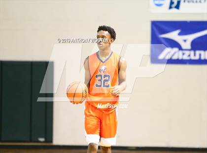 Thumbnail 3 in Cape Fear Christian Academy vs. GRACE Christian (Hoops and Dreams Showcase Fayetteville, NC) photogallery.