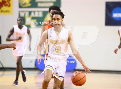 Thumbnail 3 in Cape Fear Christian Academy vs. GRACE Christian (Hoops and Dreams Showcase Fayetteville, NC) photogallery.