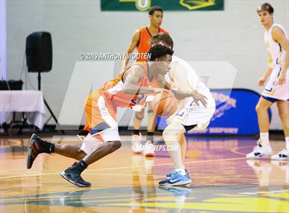 Thumbnail 1 in Cape Fear Christian Academy vs. GRACE Christian (Hoops and Dreams Showcase Fayetteville, NC) photogallery.