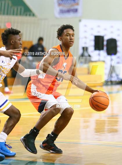 Thumbnail 1 in Cape Fear Christian Academy vs. GRACE Christian (Hoops and Dreams Showcase Fayetteville, NC) photogallery.