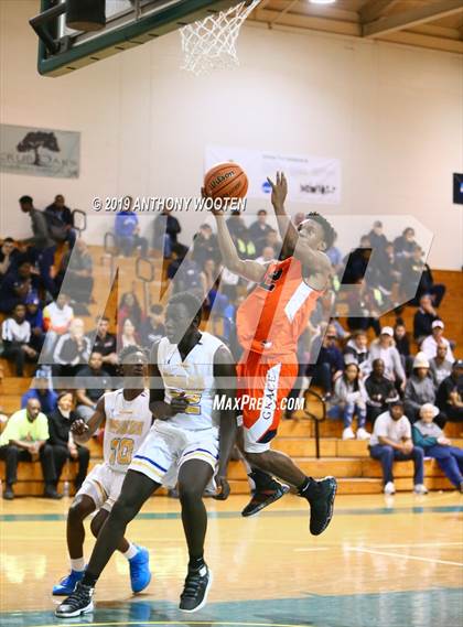 Thumbnail 1 in Cape Fear Christian Academy vs. GRACE Christian (Hoops and Dreams Showcase Fayetteville, NC) photogallery.